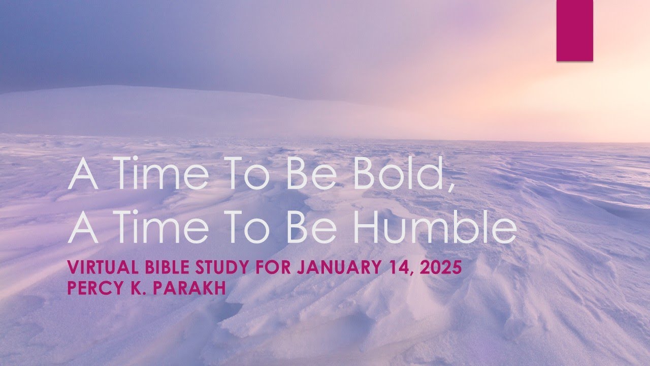 «Время быть смелыми, время быть смиренными»