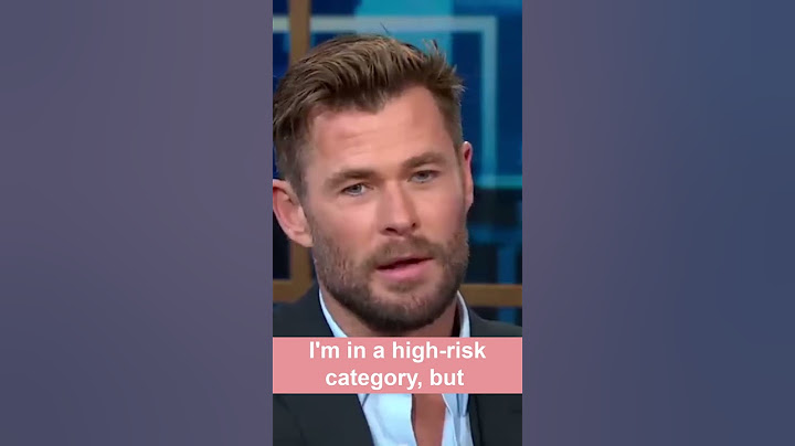 Chris Hemsworth Responds to Alzheimer's Diagnosis