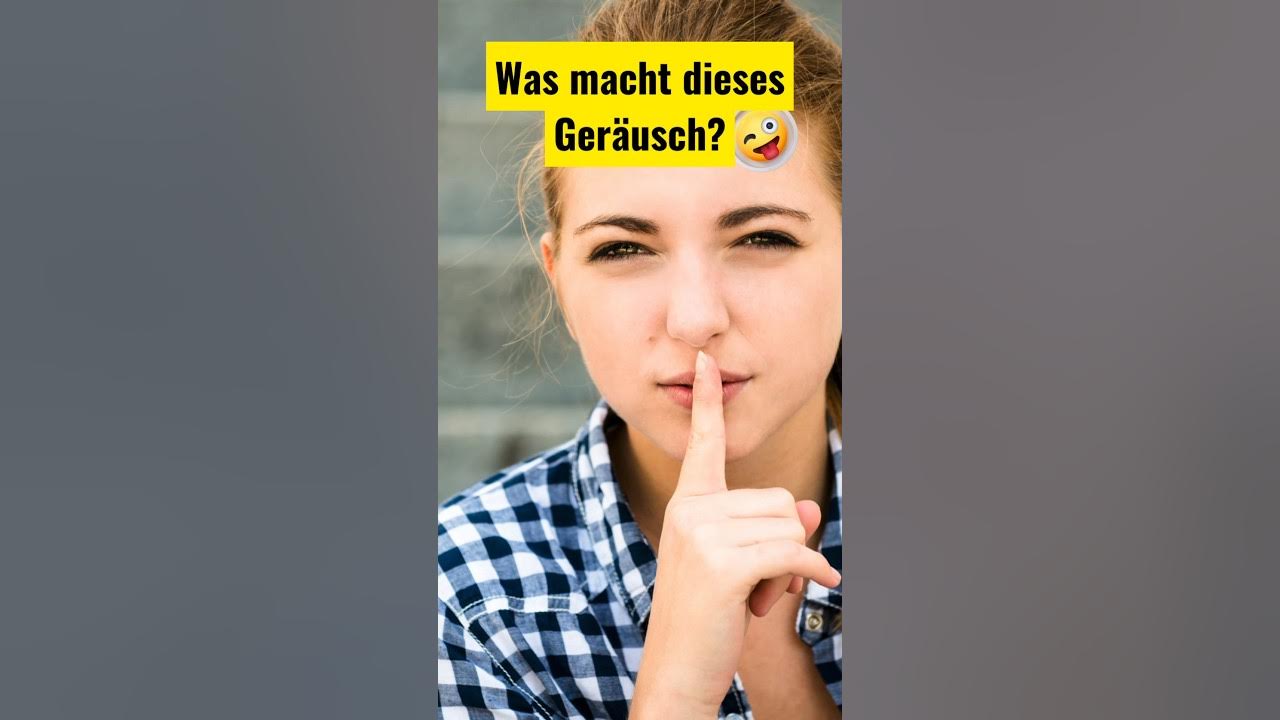 Was verursacht dieses Geräusch👂? geräusch erraten Short YouTube
