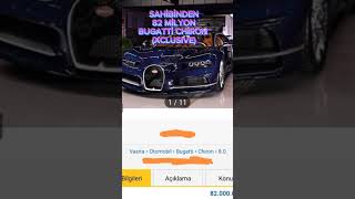 82 Mi̇lyona Sahi̇bi̇nden Satilik Bugatti Chironxclusive Bayi̇si̇ İstanbul