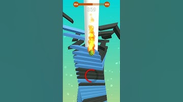 Stack ball 3d gameplay || Stack bounce 😍 #Shorts #stackball