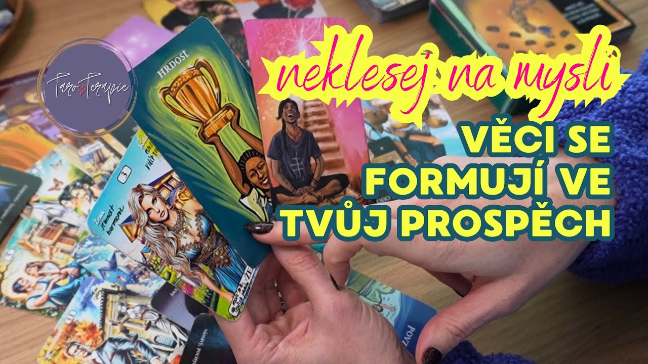 Neklesej na mysli ♥ Věci se formují ve tvůj prospěch #taroterapie #tarot  #vykladkaret #barbraspirit