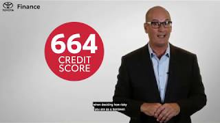 Toyota Finance Education - Credit Score