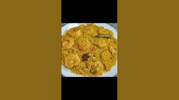 Masaledar Jhinga Pulao #food #shorts #shortvideo #trending