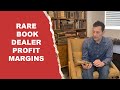 Rare book profit margins  3 examples