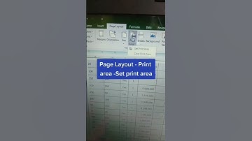 Cara print Excel yang masih terpotong