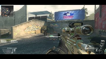 Call of Duty Black Ops 2 PC with BOTS. Trickshot Fail.