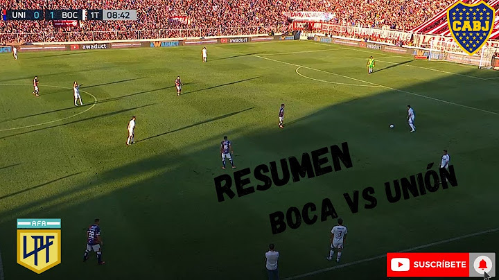 BOCA 1 - 1 UNIÓN RESUMEN | Fecha 2 Liga Argentina 🔵🟡