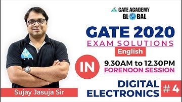 4 | GATE 2020 | Instrumentation | Forenoon Question | Digital Electronics