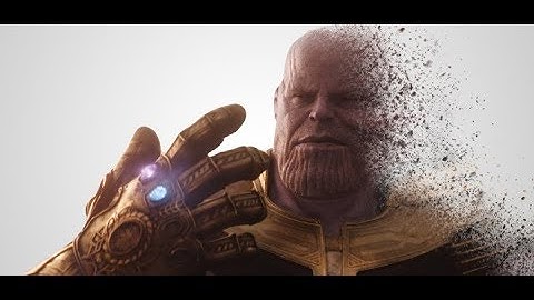 Disintegration Effect from Avengers: Infinity War - After Effects || vfx Giant