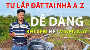AI CŨNG CÓ THỂ DỄ DÀNG LẮP ĐẶT HỆ THỐNG TƯỚI TỰ ĐỘNG TẠI NHÀ | VNPLANT