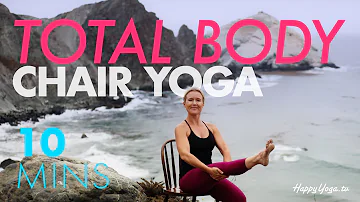 10 Minute Total Body Stretch | Chair Yoga