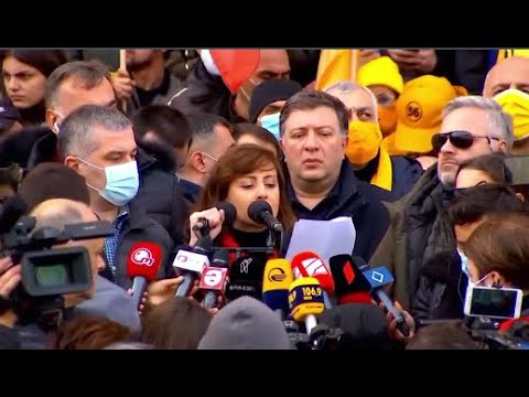 „მსვლელობა თავისუფლებისთვის“, ნიკა მელიას წერილი ციხიდან და ოპოზიციის უცვლელი მოთხოვნები