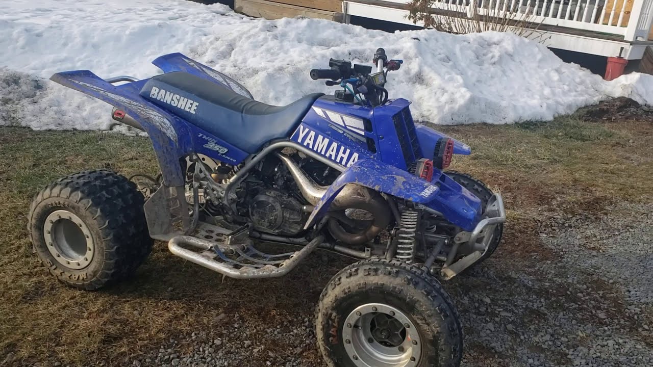 YAMAHA BANSHEE 350 TWIN (TRUE COLD START) DMC PIPES 2020 YouTube