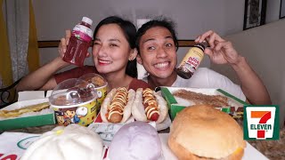 7 eleven CRAVINGS!!! HOTDOG, SISIG, OMELETTE, SIOPAO, SANDWHICH, DONUT