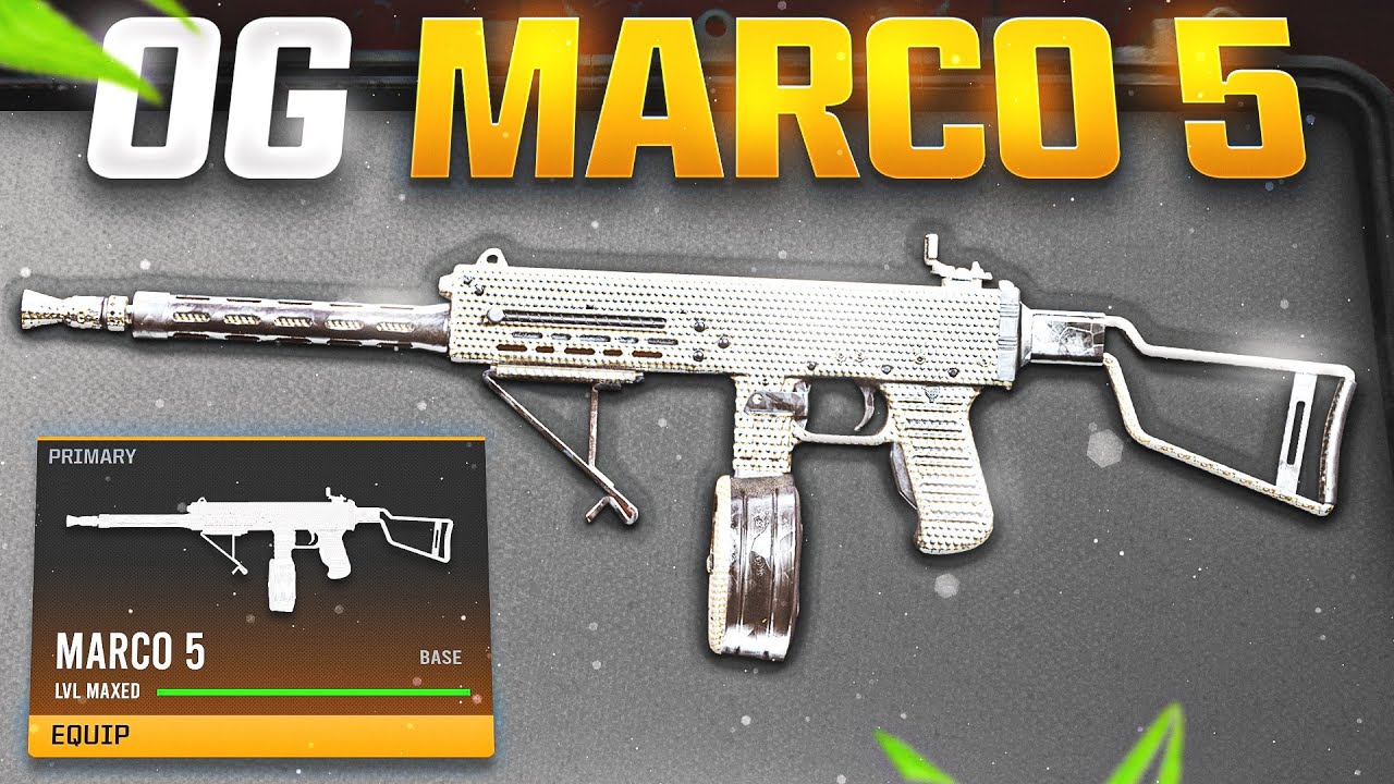 the MARCO 5 got ADDED to Warzone Season 5! (BROKEN)