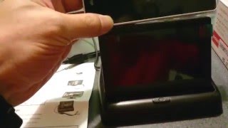 折りたたみ式！4.3インチTFTモニター＆バックカメラ・開封レビュー