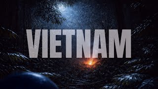Vietnam War Ambience | Night Jungle Patrol in the Rain