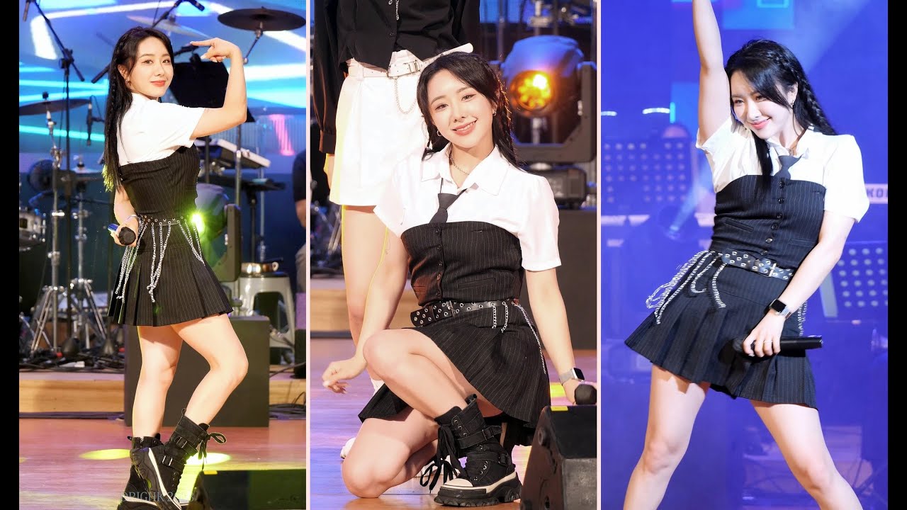 에피소드 예지 | EPISODE YeJi 230610 성남 남한산성 전국가요제 축하공연 직캠 (붐뱁붐+원나잇온리/아모르파티)