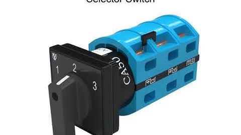 Selector Switches and Contacts in a Diagram - What They Do - Engineering Basics