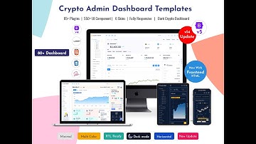 Crypto UI Kit Dashboard Admin Template Bootstrap with Semi Light