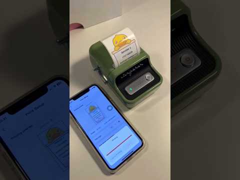 Printer Label Portable