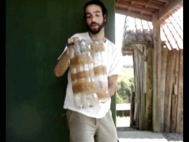 Como fazer um banco / puff de garrafas pet ? youtube