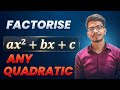 Factorising quadratics