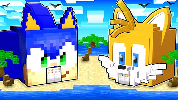 Sonic vs Tails HOUSE BATTLE in Minecraft
