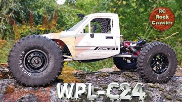7. WPL C24 Comp Crawler LCG - Soft tires - cut N shut - New link setup #wpl #wplc24 #wpl2024 #rccar