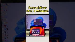 Screen mirroring from Mac to Windows?! Not AirPlay!