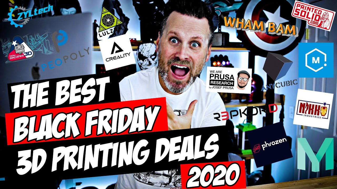 The Best Black Friday 3D Printing Deals for 2020 | Resin FDM 3D Printer - YouTube