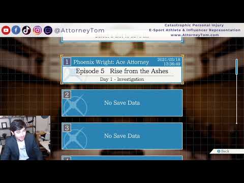 REAL LAWYER PLAYS ACE ATTORNEY