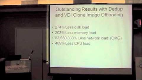 Mike La Spina   Exploring VDI Using VMware and OpenStorage - PART 2