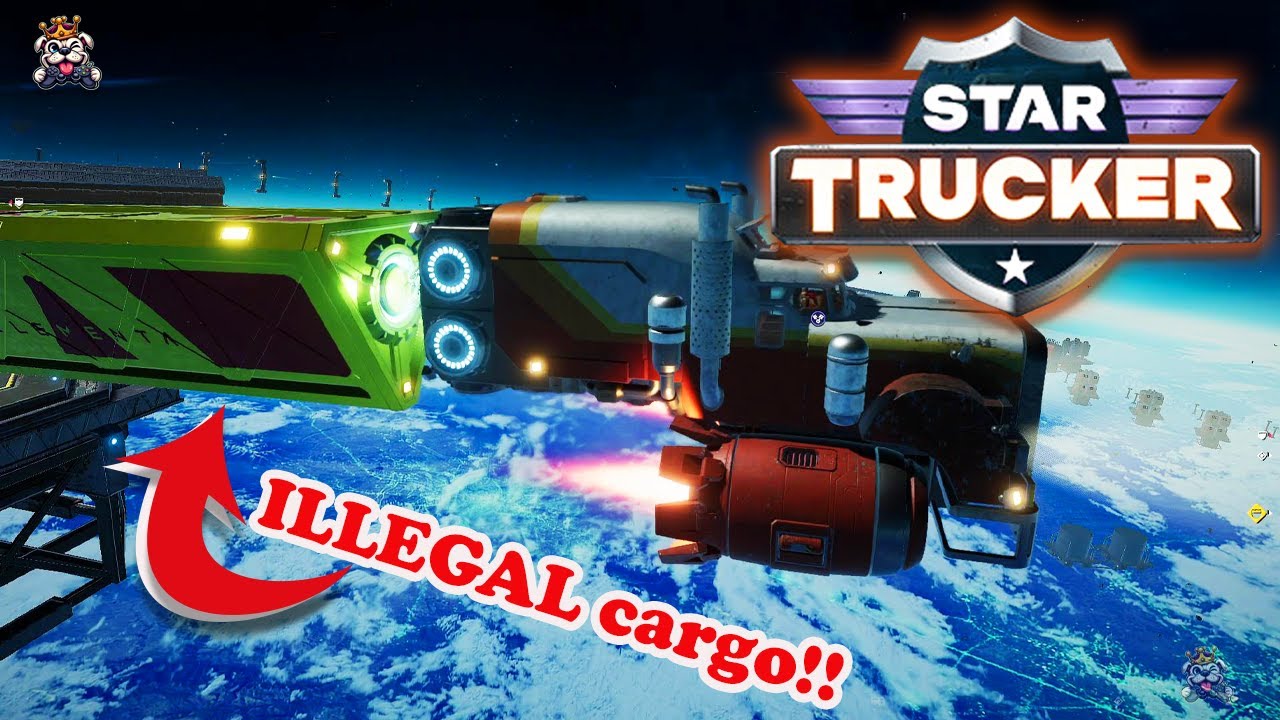 Delivering SUS cargo in space!! | Star Trucker - YouTube