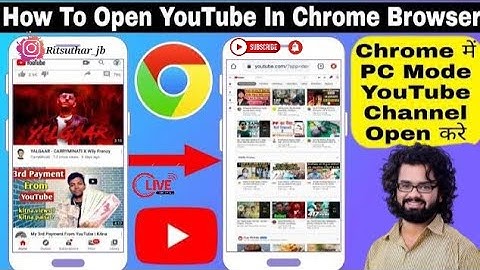 Chrome Browser Me YouTube Channel Open Nahi Hora | How to open youtube in chrome browser #howto
