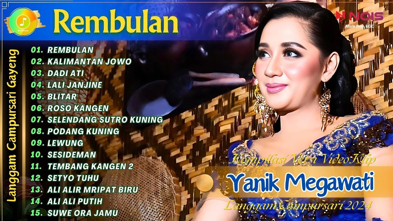 YANIK MEGAWATI - REMBULAN - KALIMANTAN JOWO | KOMPILASI VIDEO LANGGAM CAMPURSARI GAYENG TERBARU 2024
