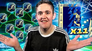 11x Guaranteed TOTS Packs decide my FUT Champs team!