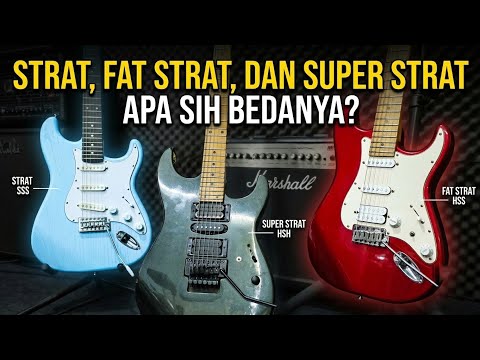Strat, Fat Strat, Super Strat. What's the difference? - YouTube