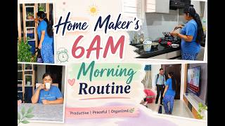 Busy 6AM Homemaker Morning Routine | Paneer Curry, Lunch Box Packing & Plant Care | Indian Mom Life