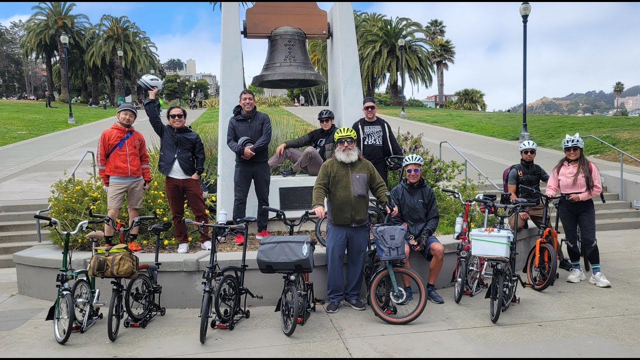 Brompton Group Ride San Francisco -  May 2025