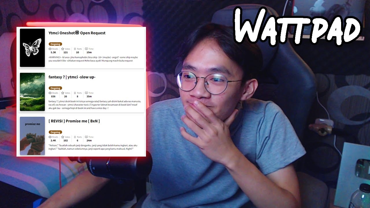Baca Wattpad punya kalian