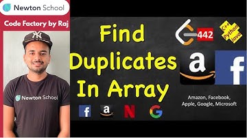 Find duplicates in array in O(n) time and O(1) extra space || Code Factory by Raj