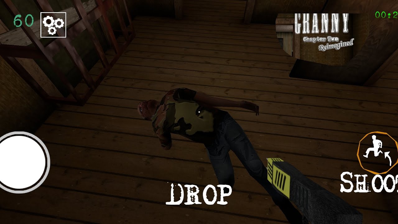 Играю в granny 2 reimagined опять сделал баг прохождение через лодку с баком 