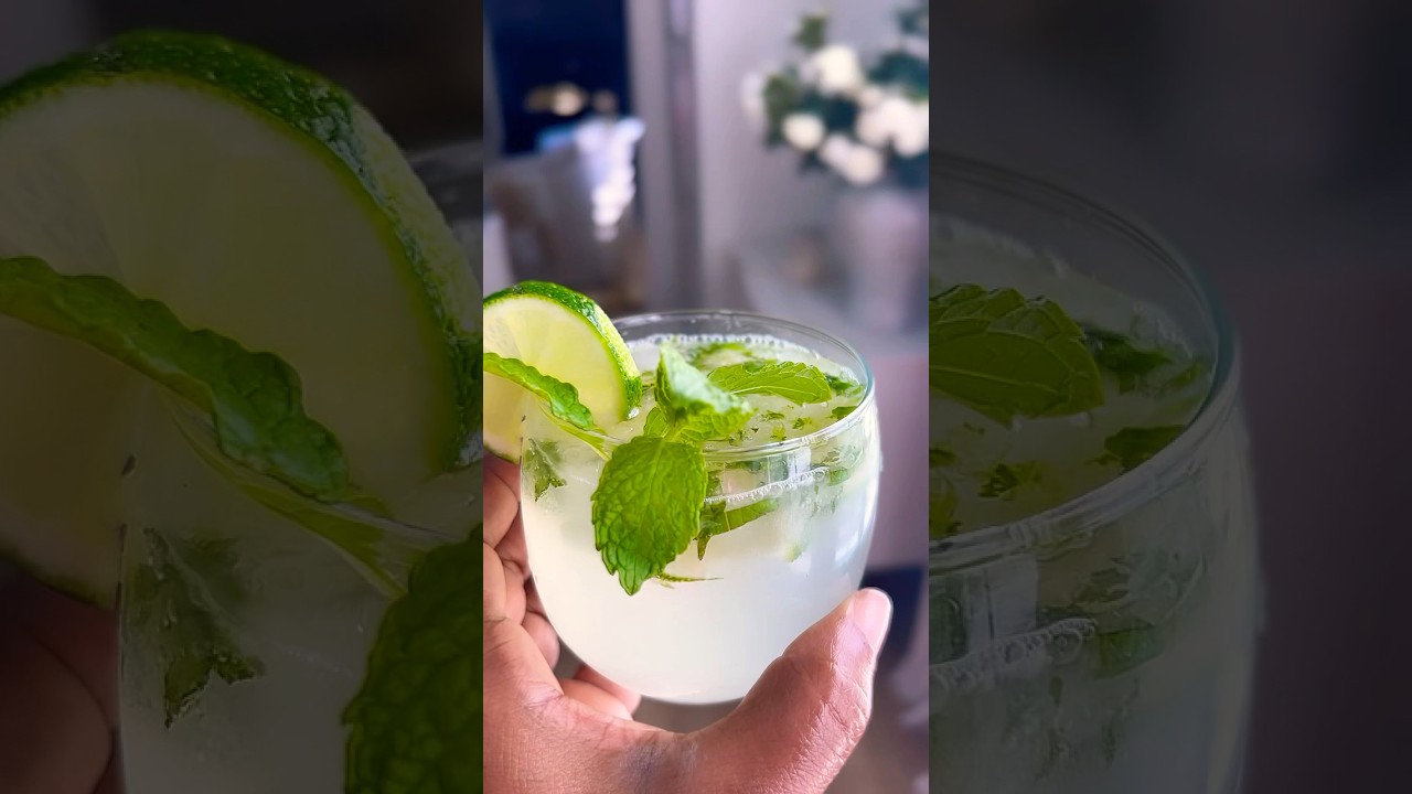 🍋‍🟩Key Lime Mojito Mocktail  