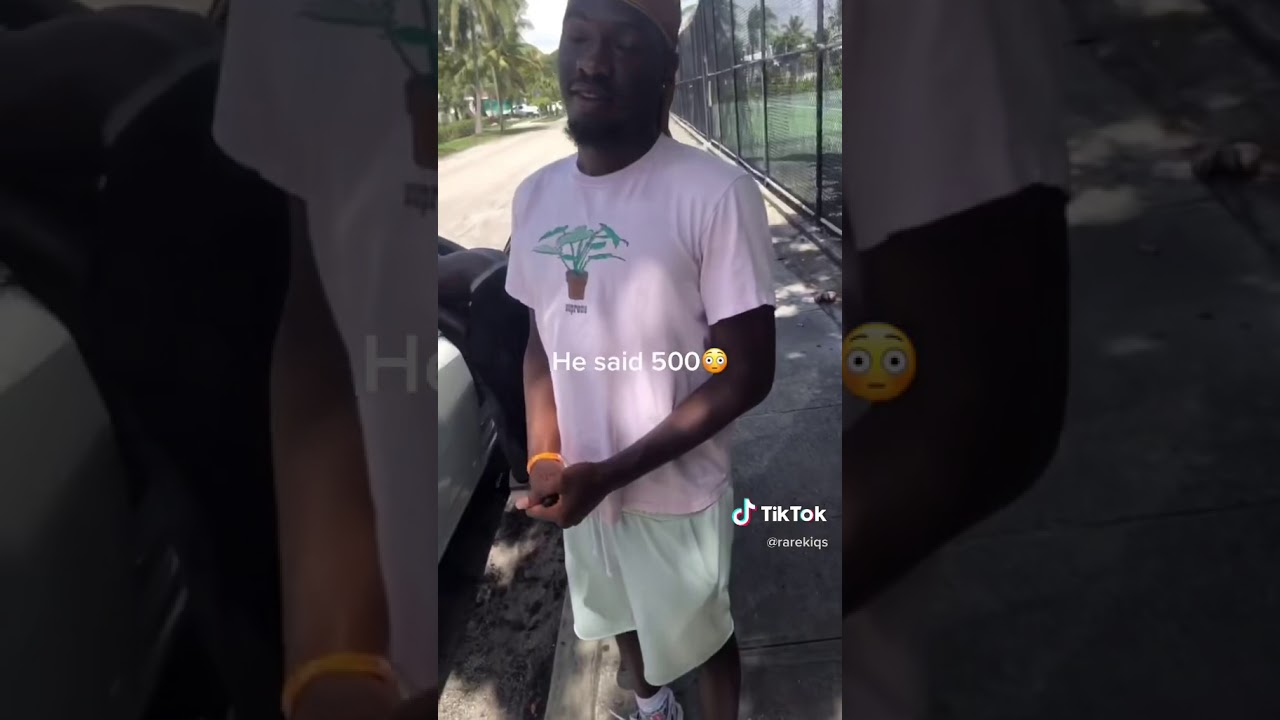 The guy didn’t take the money he kept his shoes what an