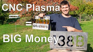 How I make money plasma cutting art  A Beginners guide