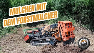 Mulchen mit dem Forstmulcher