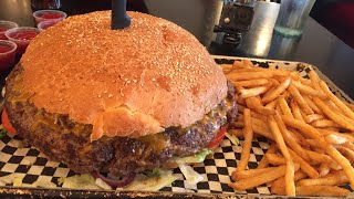 THE BEAST | 6 LB Burger and Fries Challenge