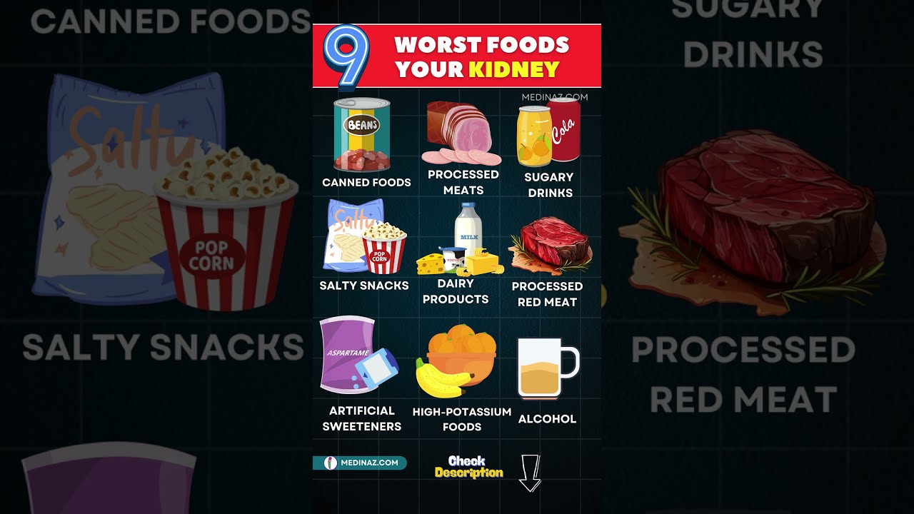 Avoid These Foods To Protect Your Kidneys Kidney Health Tips Healthy Facts Diet Short